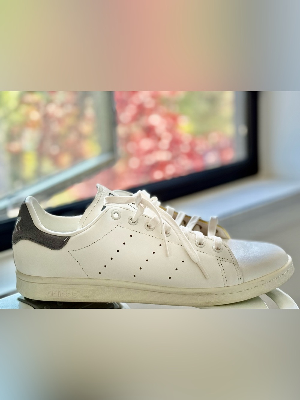 Adidas Originals Stan Smith Leather Sneakers NWT Men’s 10.5 White Gray